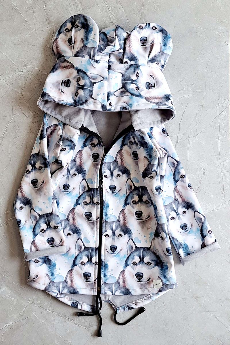Kurtka softshell z uszkami "Husky"